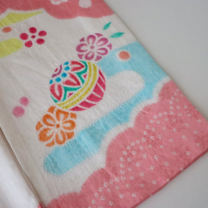 女児初着「鞠と花松」