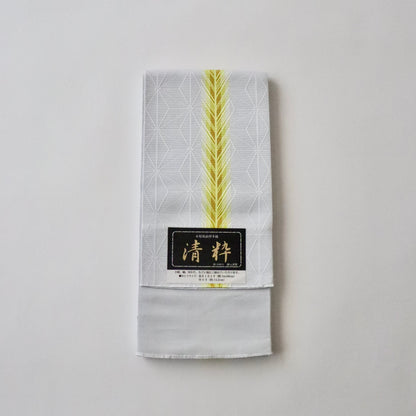 博多織 | 半幅帯 | 正絹 | 清粋 | 薄灰色 | 大倉織物