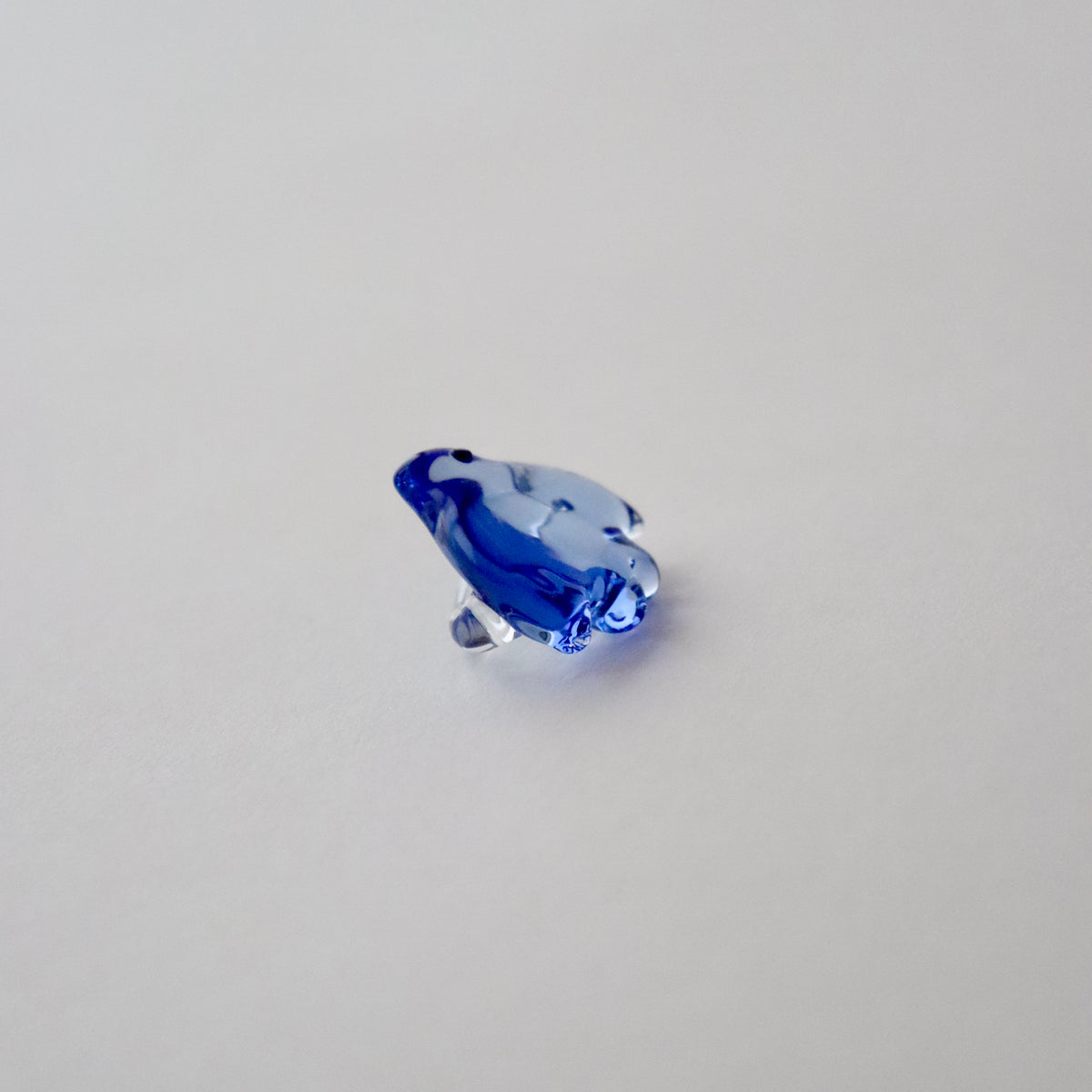 帯留「ガラス千鳥 - blu」和小物さくら