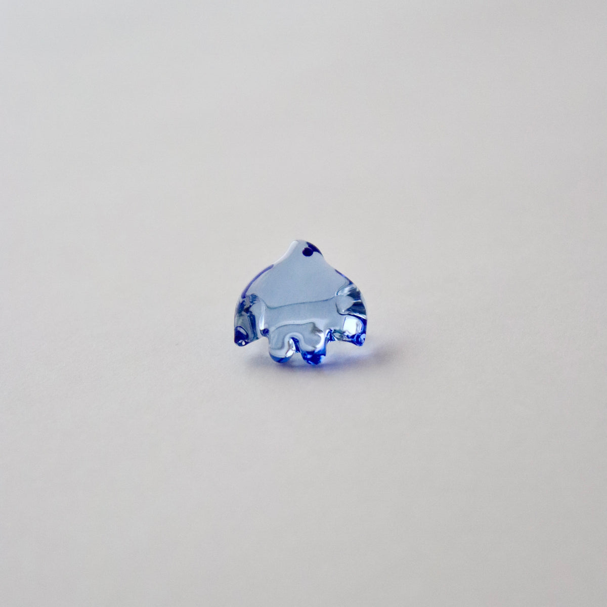 帯留「ガラス千鳥 - blu」和小物さくら