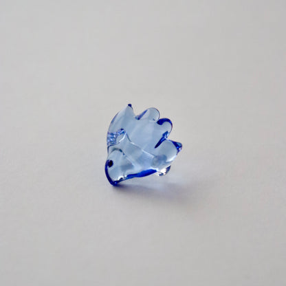 帯留「ガラス千鳥 - blu」和小物さくら