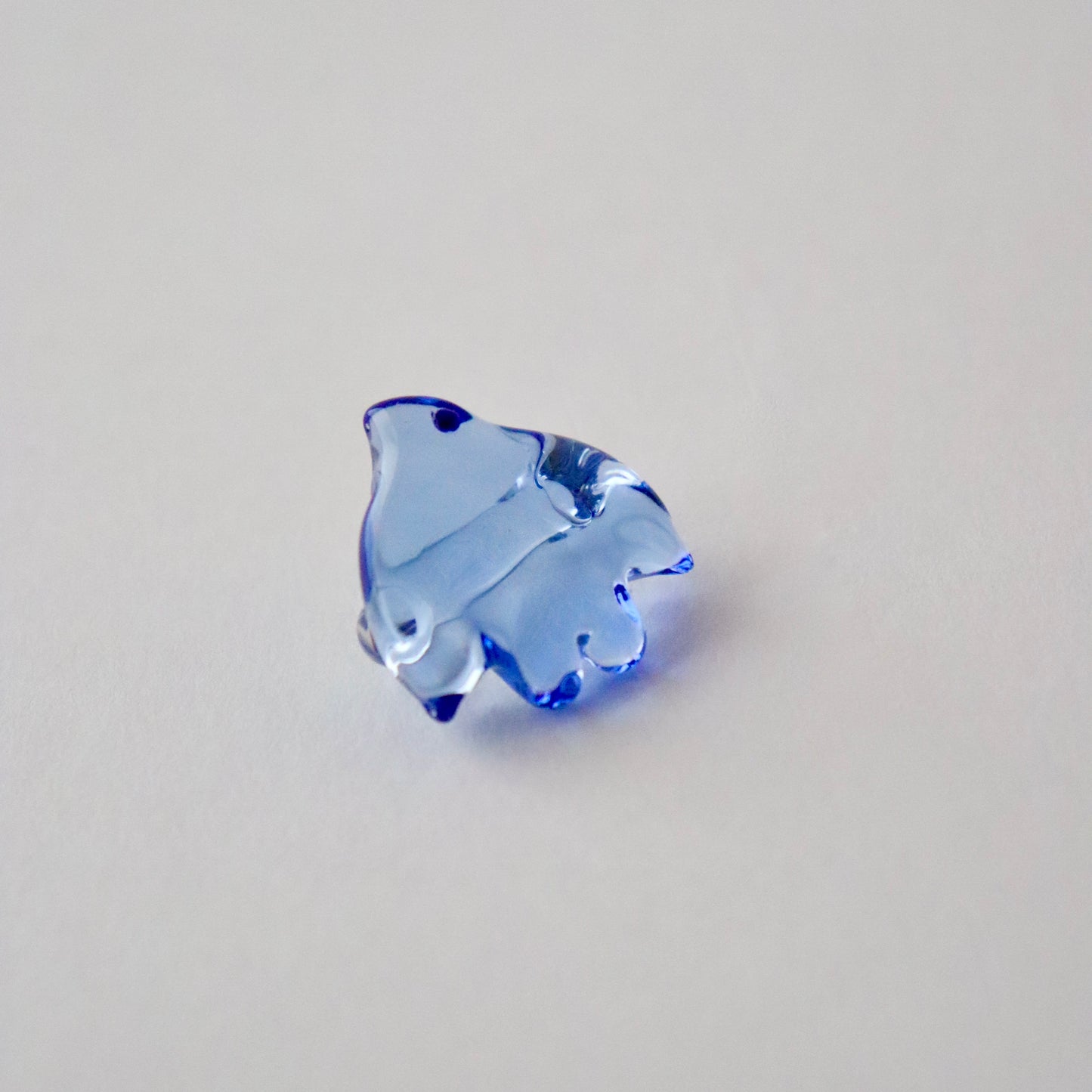 帯留「ガラス千鳥 - blu」和小物さくら