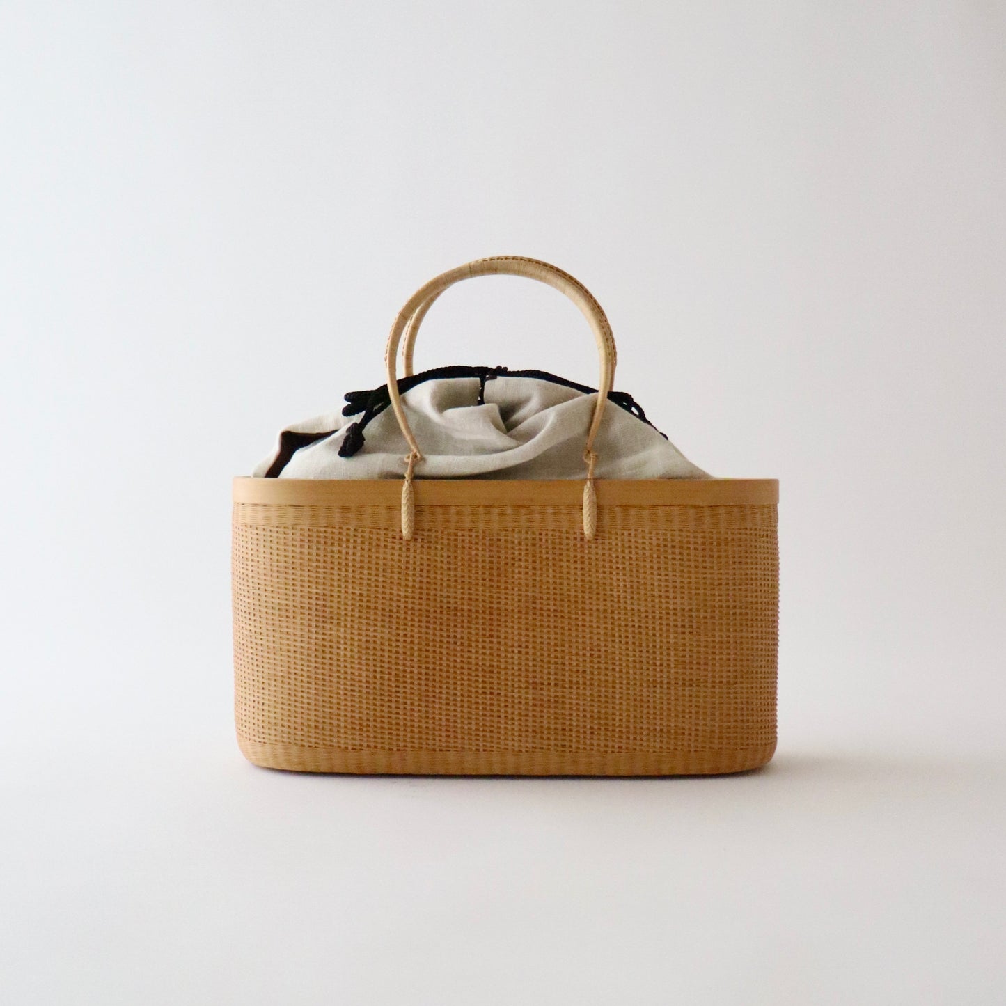 竹バッグ「竹手編 - natu / KOMKRIT工房」和小物さくら