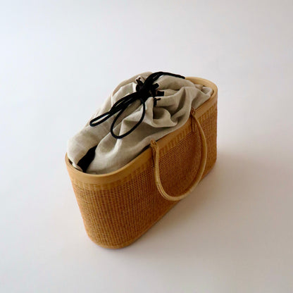 竹バッグ「竹手編 - natu / KOMKRIT工房」和小物さくら