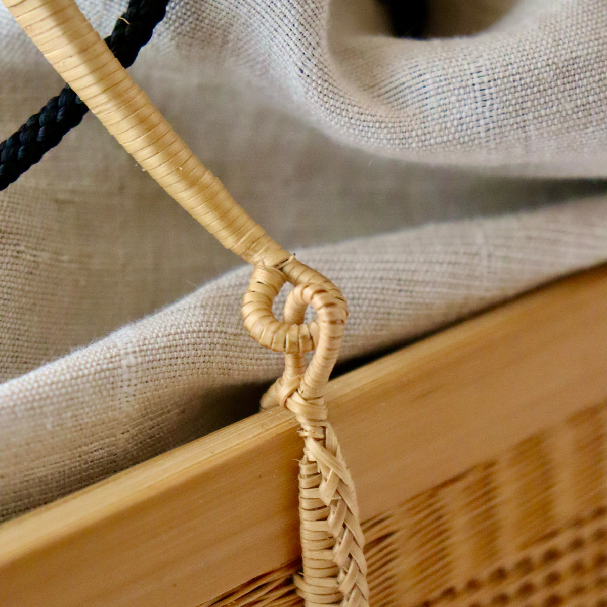 竹バッグ「竹手編 - natu / KOMKRIT工房」和小物さくら