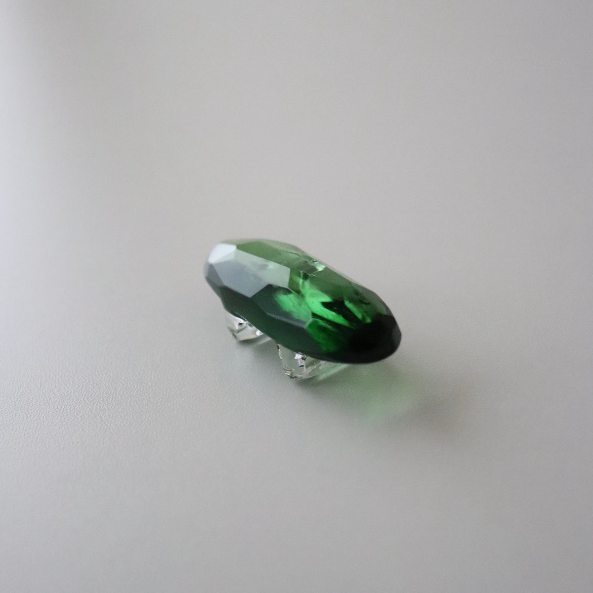 帯留「カットガラス - grn」和小物さくら