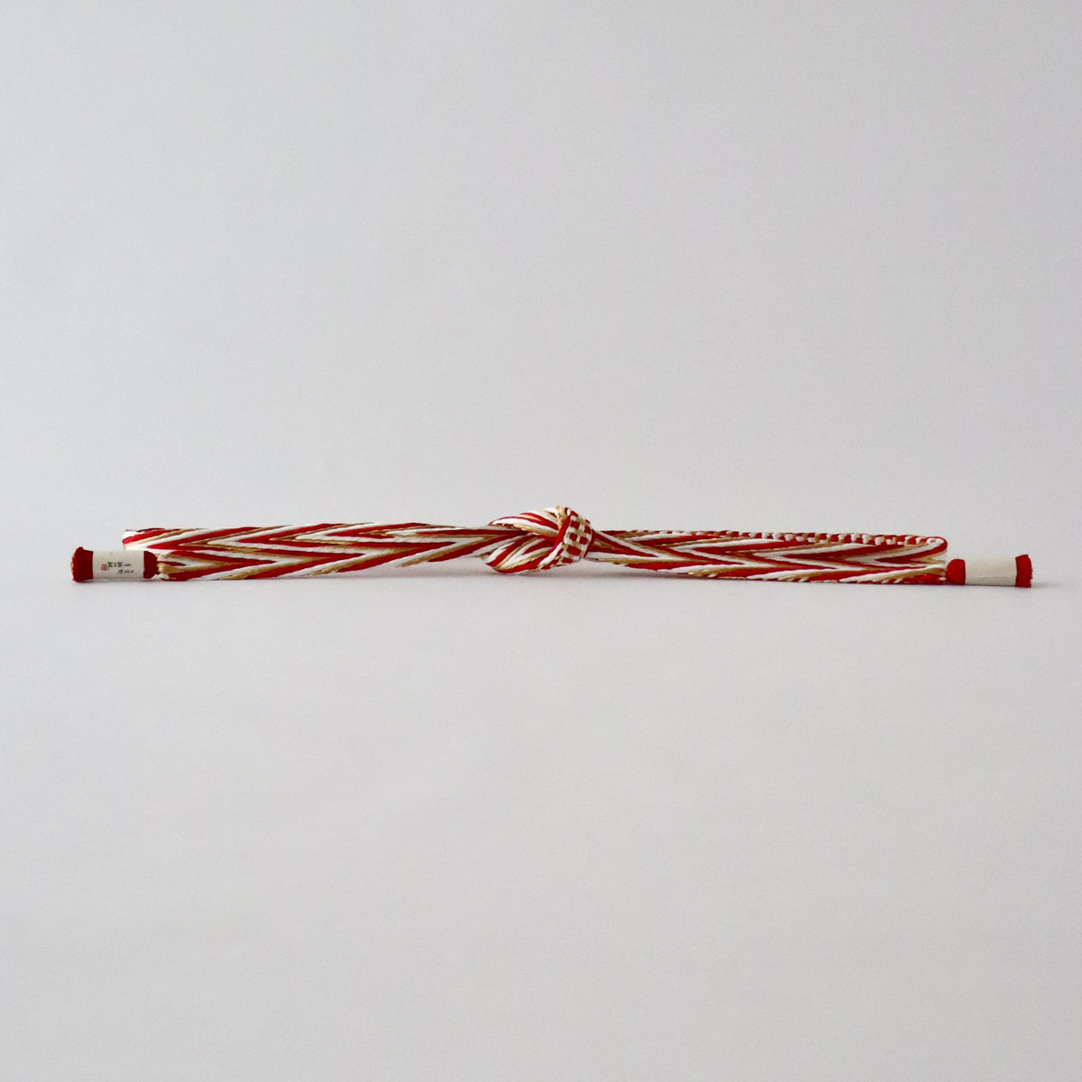 帯締め「畝打組 - red」大原商店